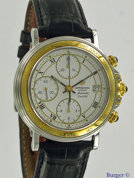 Parsifal Chrono Gold/Steel - Raymond Weil - Sold watches - Juwelier Burger