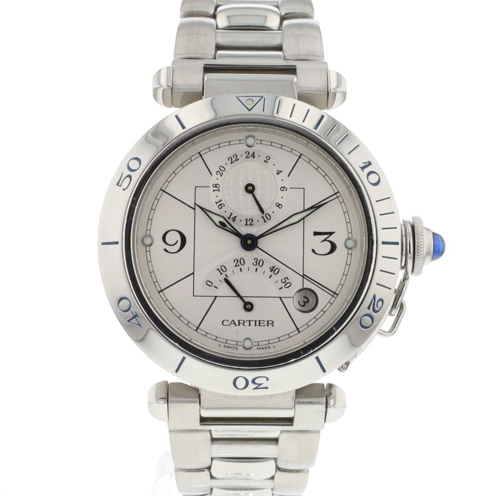 Cartier - Pasha 38 GMT Power Reserve