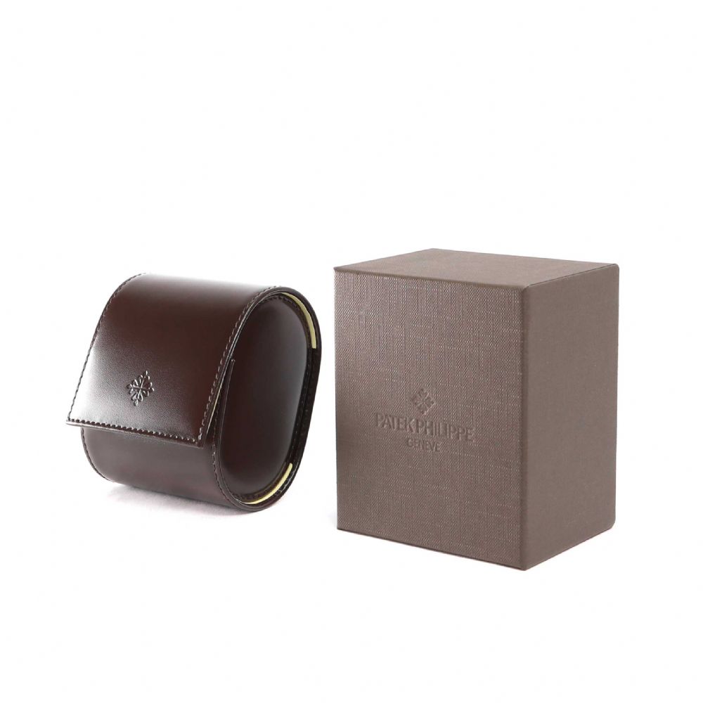 Patek Philippe Leather Service Travel pouch Patek Philippe Accessories Juwelier Burger