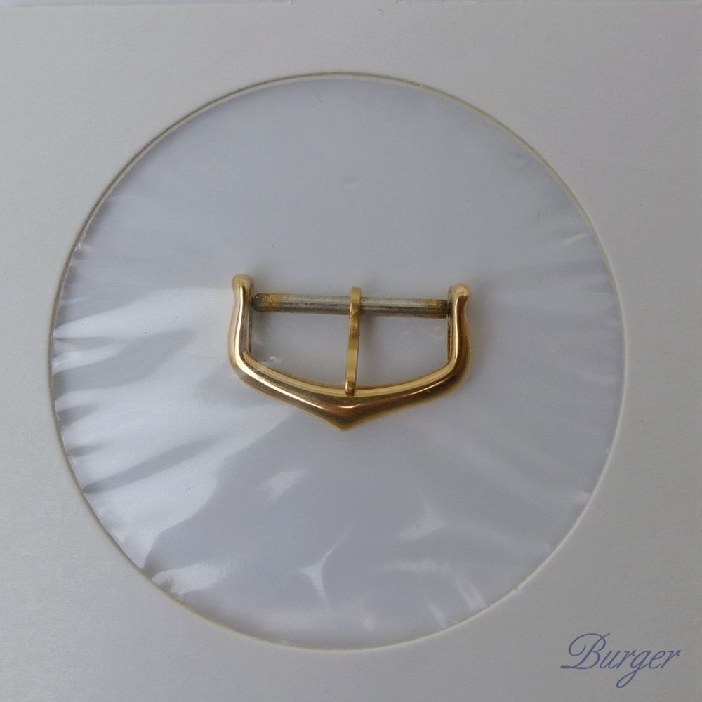 Pin Buckle 18 K Yellow Gold 18,00 MM 