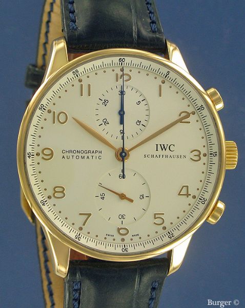 Portugieser Rose Gold IWC Sold watches Juwelier Burger