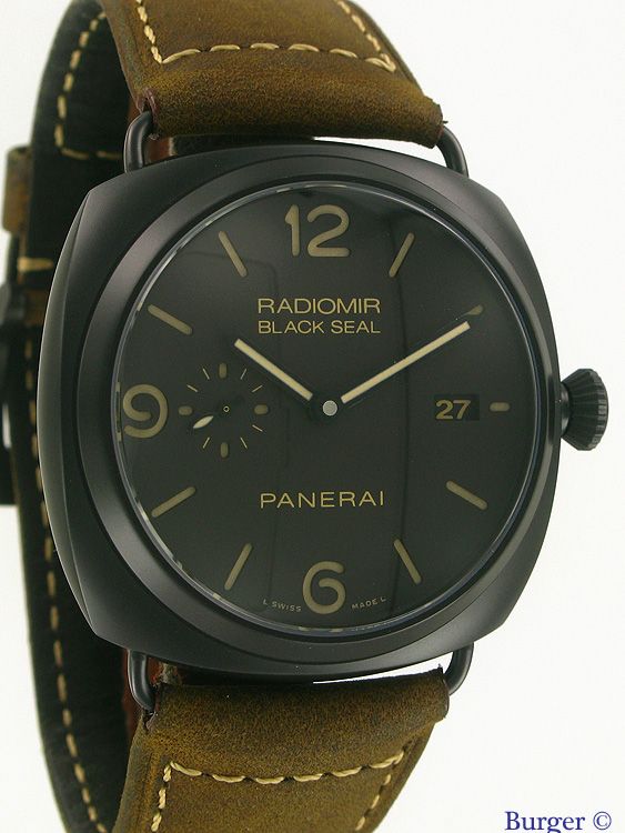 Panerai radiomir shop black seal