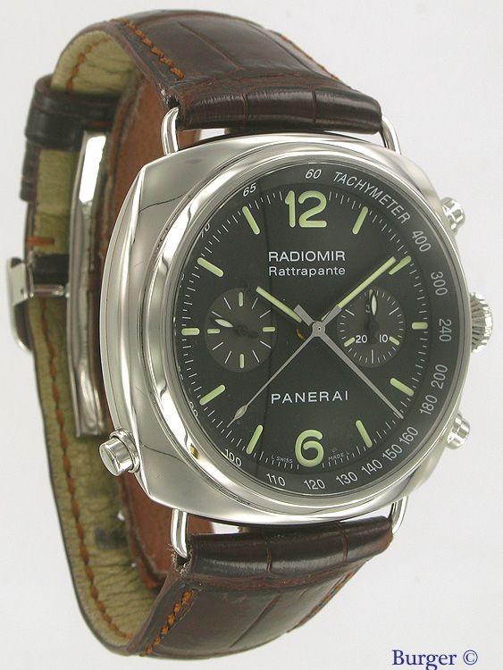 Radiomir Rattrapante Panerai Sold watches Juwelier Burger