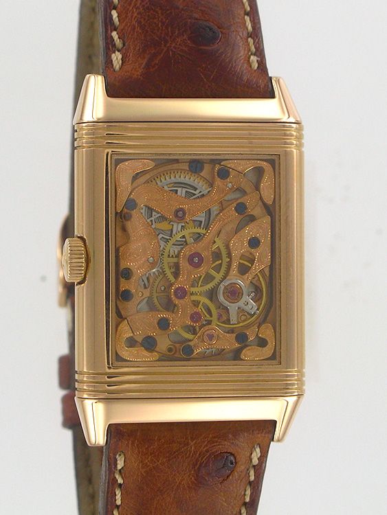 Reverso Art Deco Skeleton Jaeger LeCoultre Sold watches Juwelier Burger