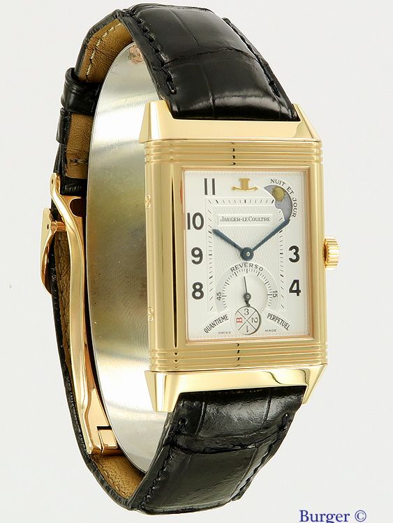 Reverso Quantieme Perpetual Calendar Rose Gold Limited Edition Jaeger