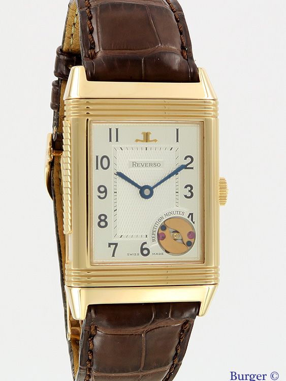 Reverso Repetition Minutes Rose Gold Jaeger LeCoultre Sold