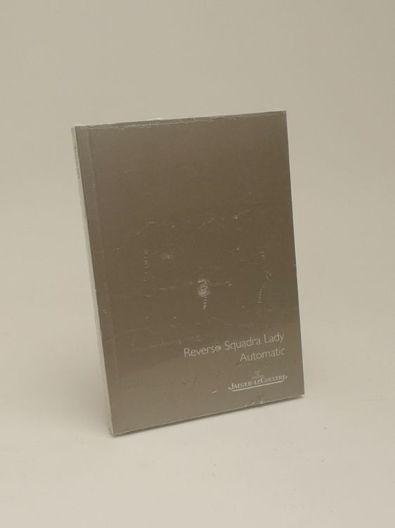 Reverso Squadra Lady Manual Info Booklet Jaeger Lecoultre Accessories Juwelier Burger