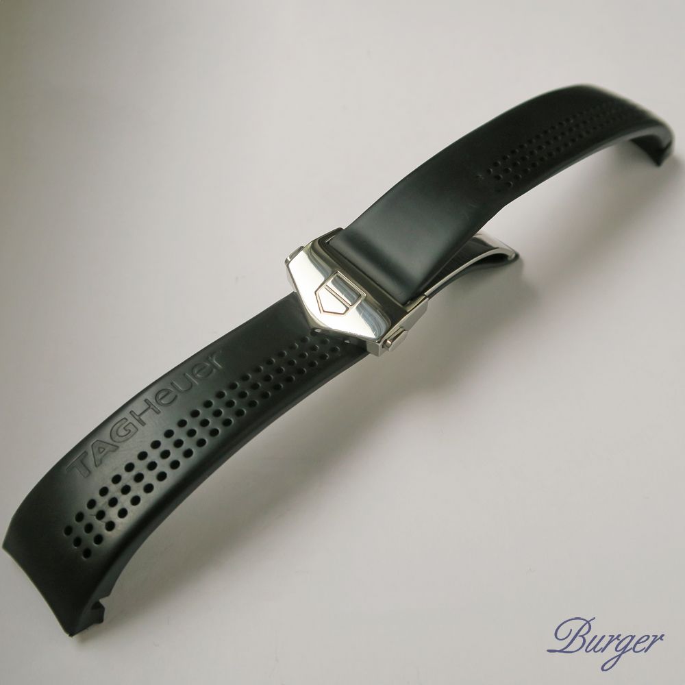 Tag Heuer - Rubber Strap With Folding Clasp