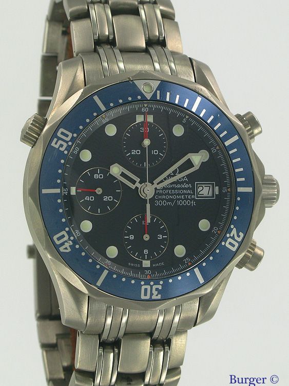 omega seamaster professional chronometer 300m titanium
