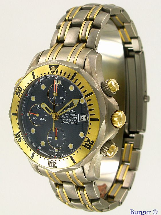 Omega seamaster gold discount titan