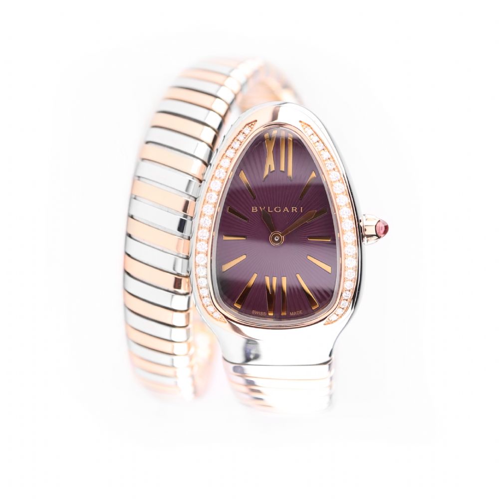 Bulgari - Bvlgari - Serpenti Tubogas 35MM Diamonds
