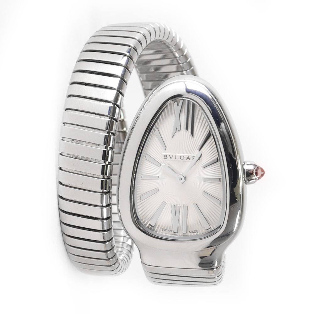 Bulgari - Bvlgari - Serpenti Tubogas Steel Silver Dial