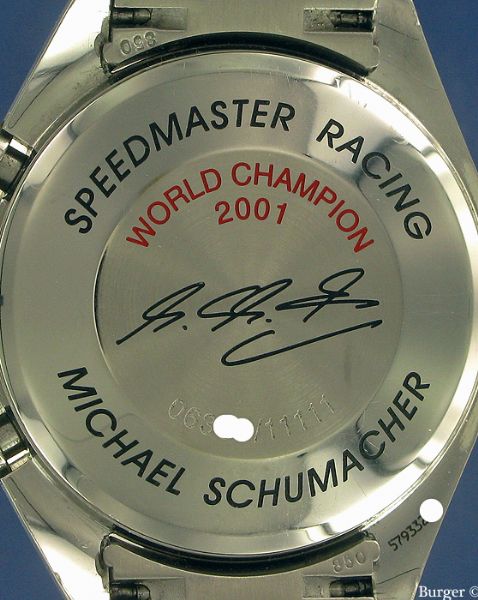 Speedmaster Racing Michael Schumacher - Omega - Verkochte horloges -  Juwelier Burger