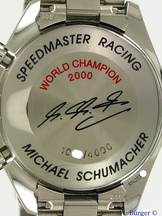 omega michael schumacher limited edition price