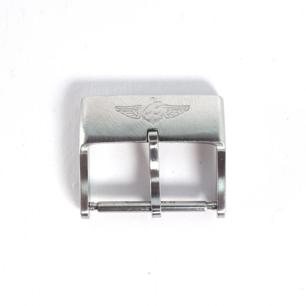 Breitling - Stainless Steel Mat Pin Buckle 20 MM