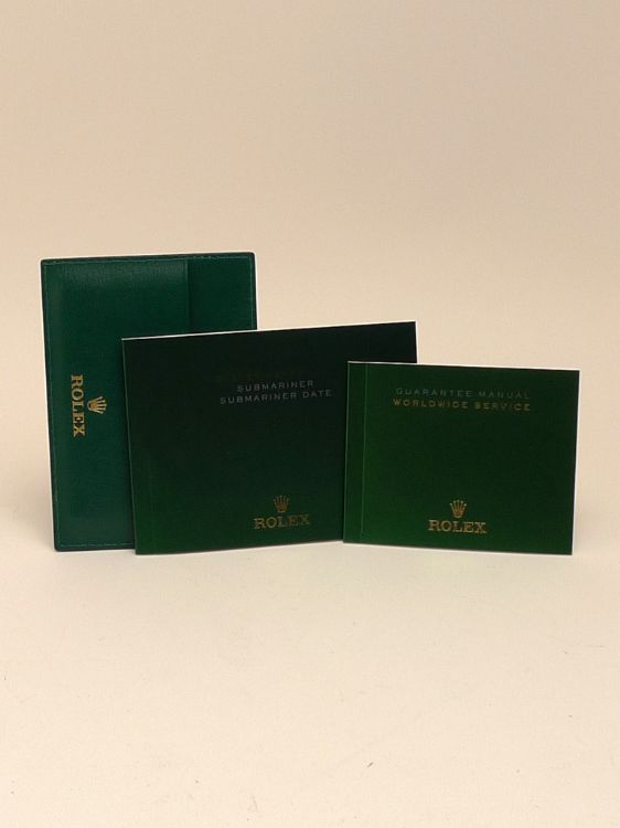 Rolex on sale submariner booklet