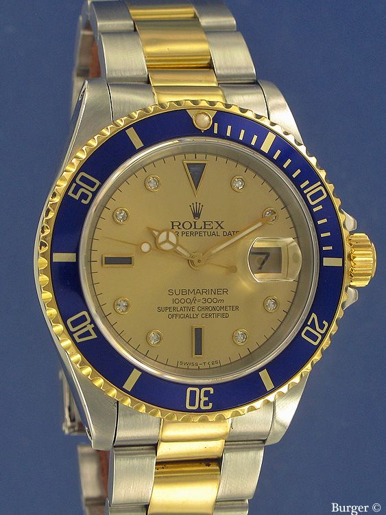 Gold/Steel Sultan Dial - Rolex - Sold 