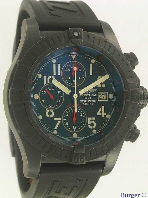 Breitling super avenger black new arrivals