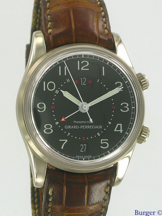 Traveller GMT Alarm White Gold Girard Perregaux Sold watches