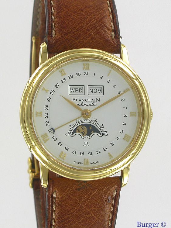 Blancpain annual calendar hot sale