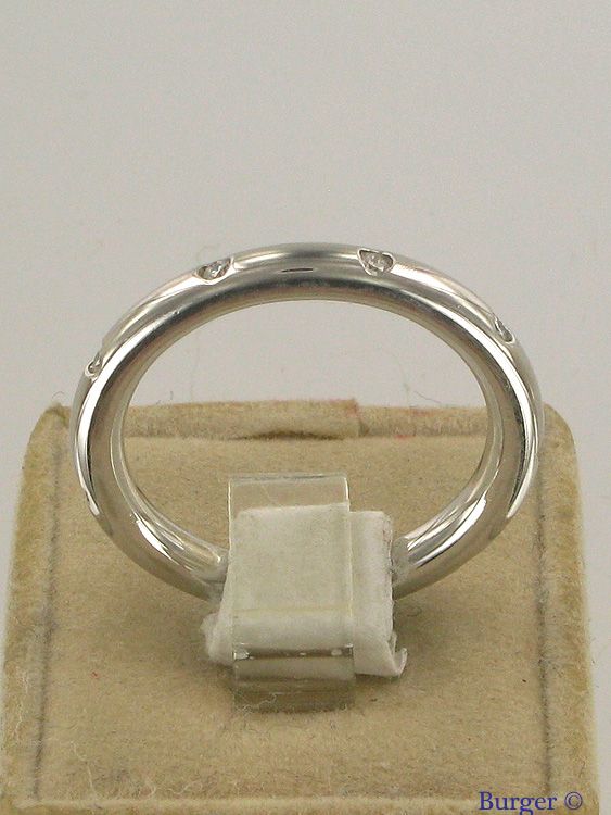 Allgemein - White Gold ring with diamonds