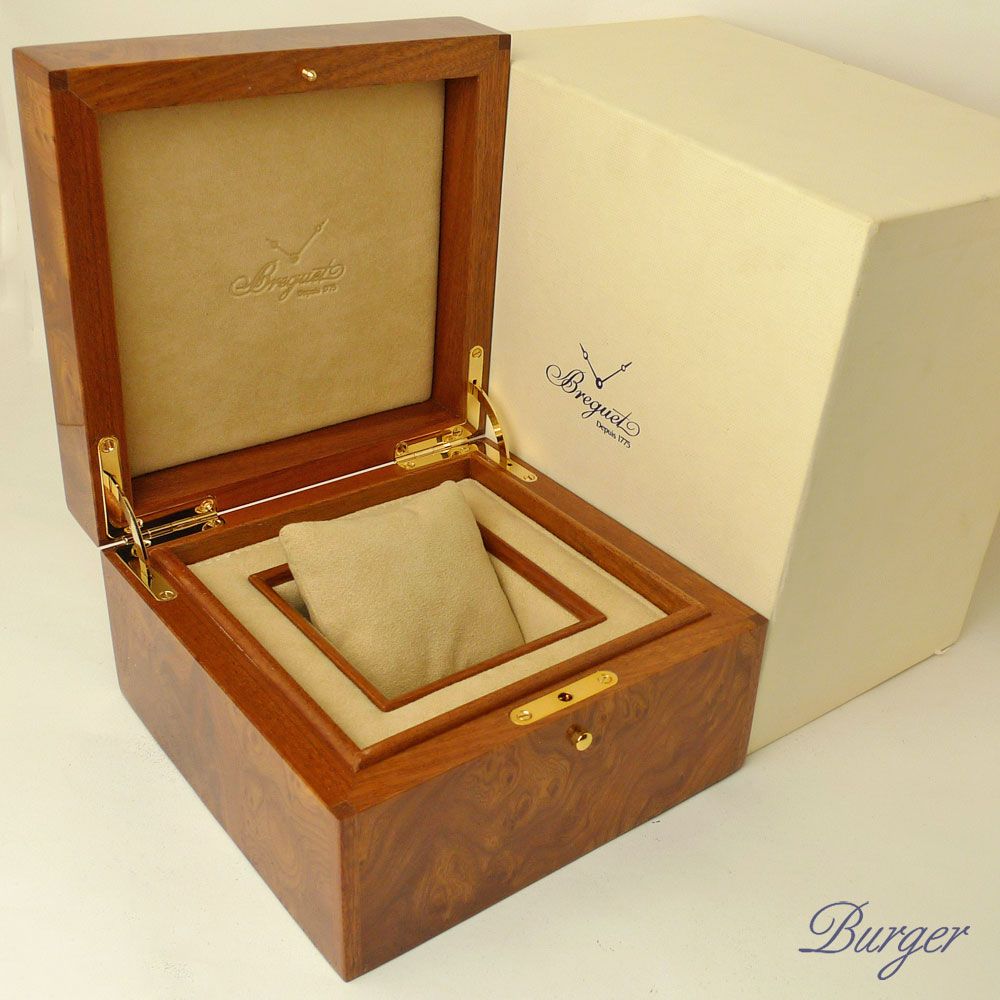 Wooden Box Breguet Accessories Juwelier Burger