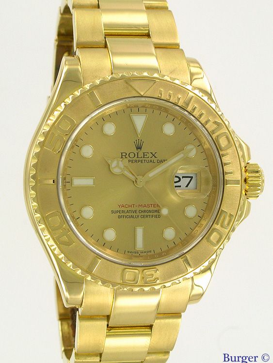 Yachtmaster 40mm Yellow Gold Rolex Verkochte horloges Juwelier Burger