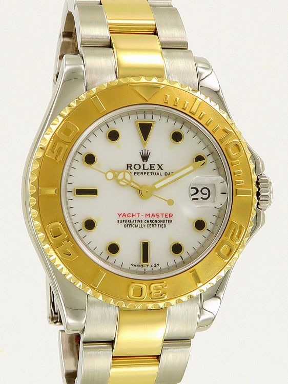 rolex yachtmaster medium gold