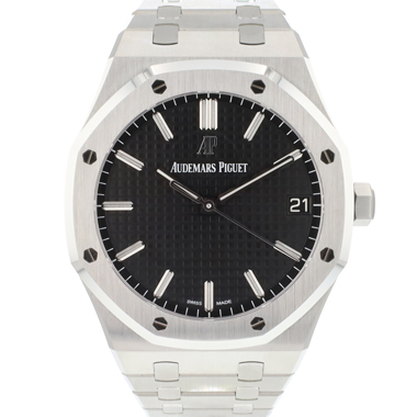 Audemars Piguet - Royal Oak 41 Automatic Black Dial NEW