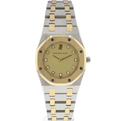 Royal Oak Lady Steel/Gold Diamonds