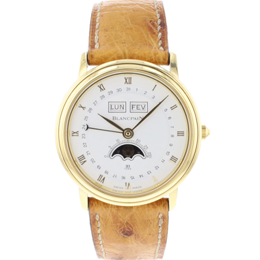 Blancpain - Villeret Yellow Gold Triple Date Moonphase