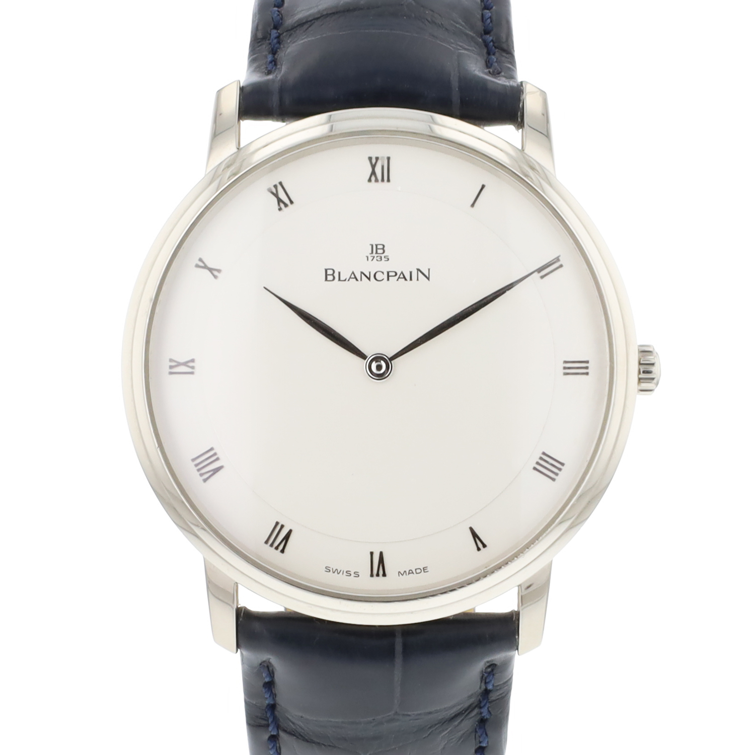 Villeret Ultra Slim Steel White Dial
