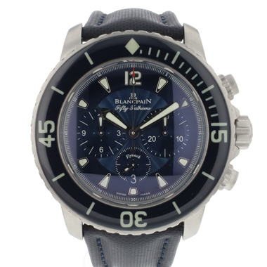 Blancpain - Fifty Fathoms Chronographe Flyback Blue Dial