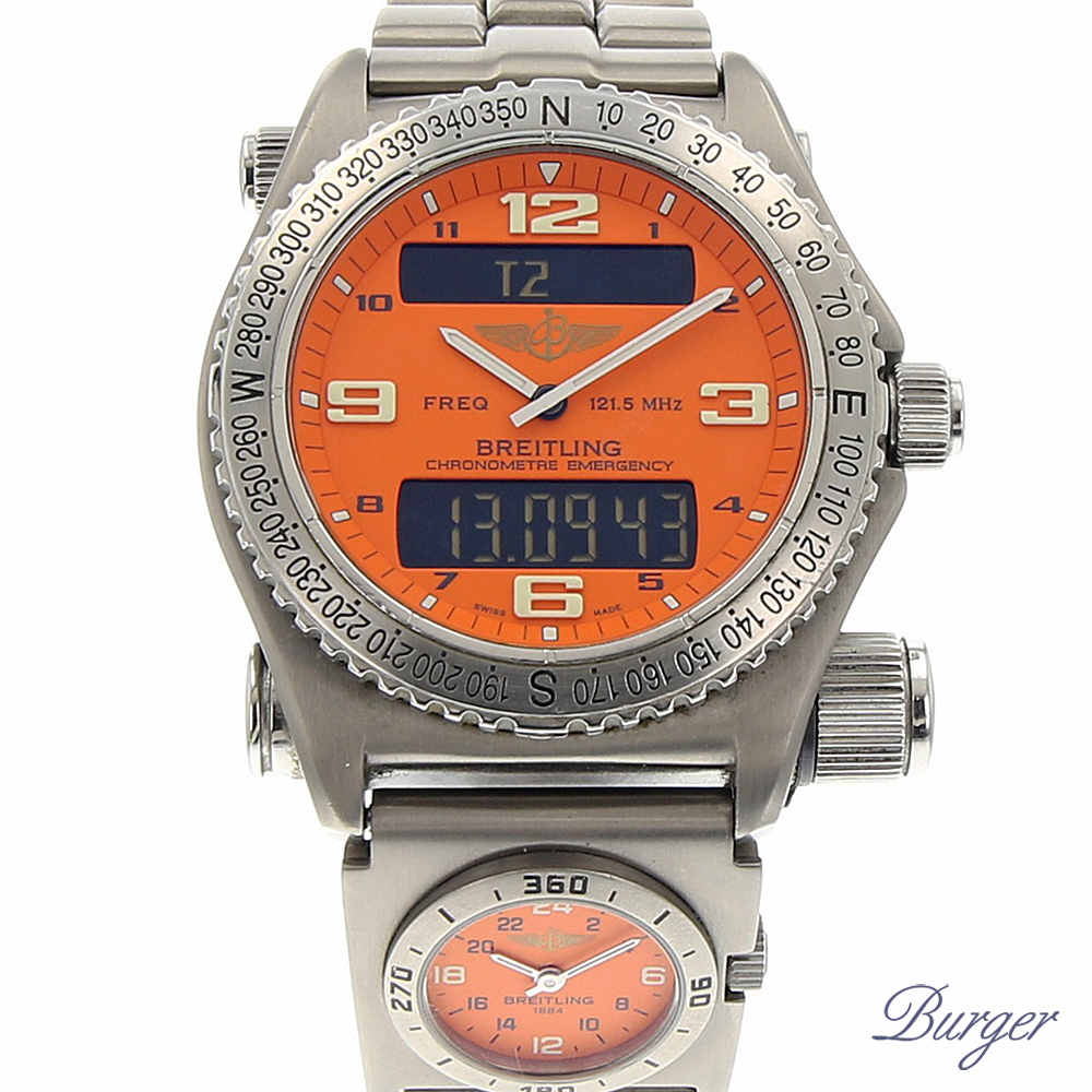 breitling emergency titanium