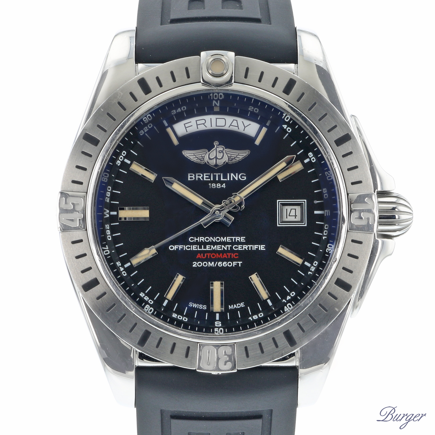 breitling galactic 44 day date