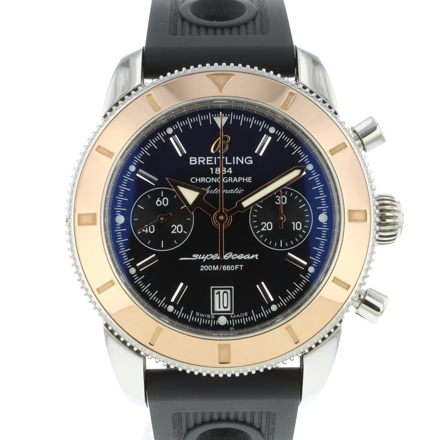 breitling superocean gold