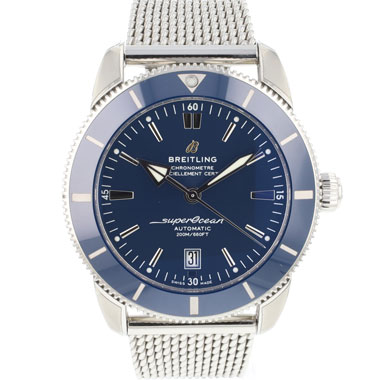 Breitling - Superocean Heritage II 46MM Steel Blue Dial NEW