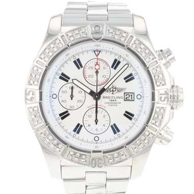 Diamond bezel breitling hot sale super avenger