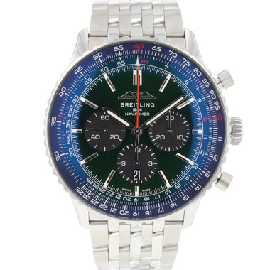 Breitling - Navitimer Automatic 46 Steel Green Dial