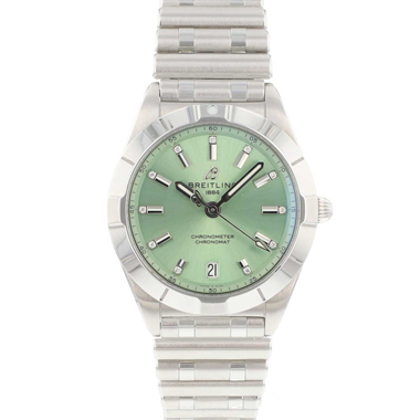 Breitling - Chronomat 32mm Diamond Green Dial