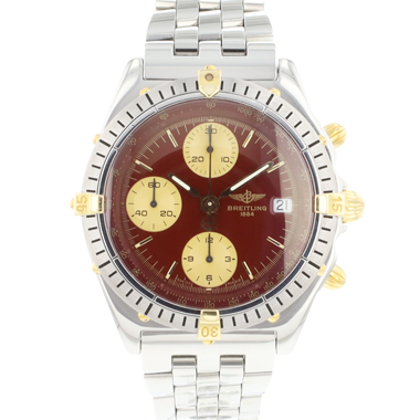 Breitling - Chronomat Steel-Gold Red Dial