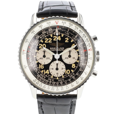 Breitling - Navitimer Cosmonaute Steel Black Dial