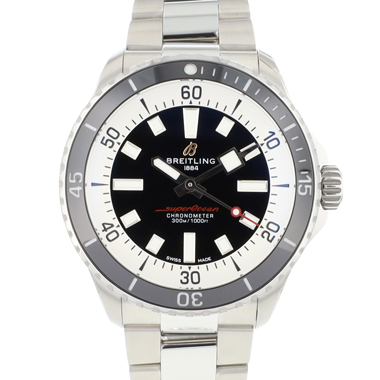 Breitling - Superocean Steel 42MM Black Dial NEW