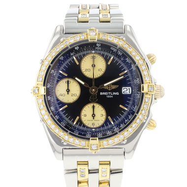 Breitling - Chronomat Gold/Steel Diamonds