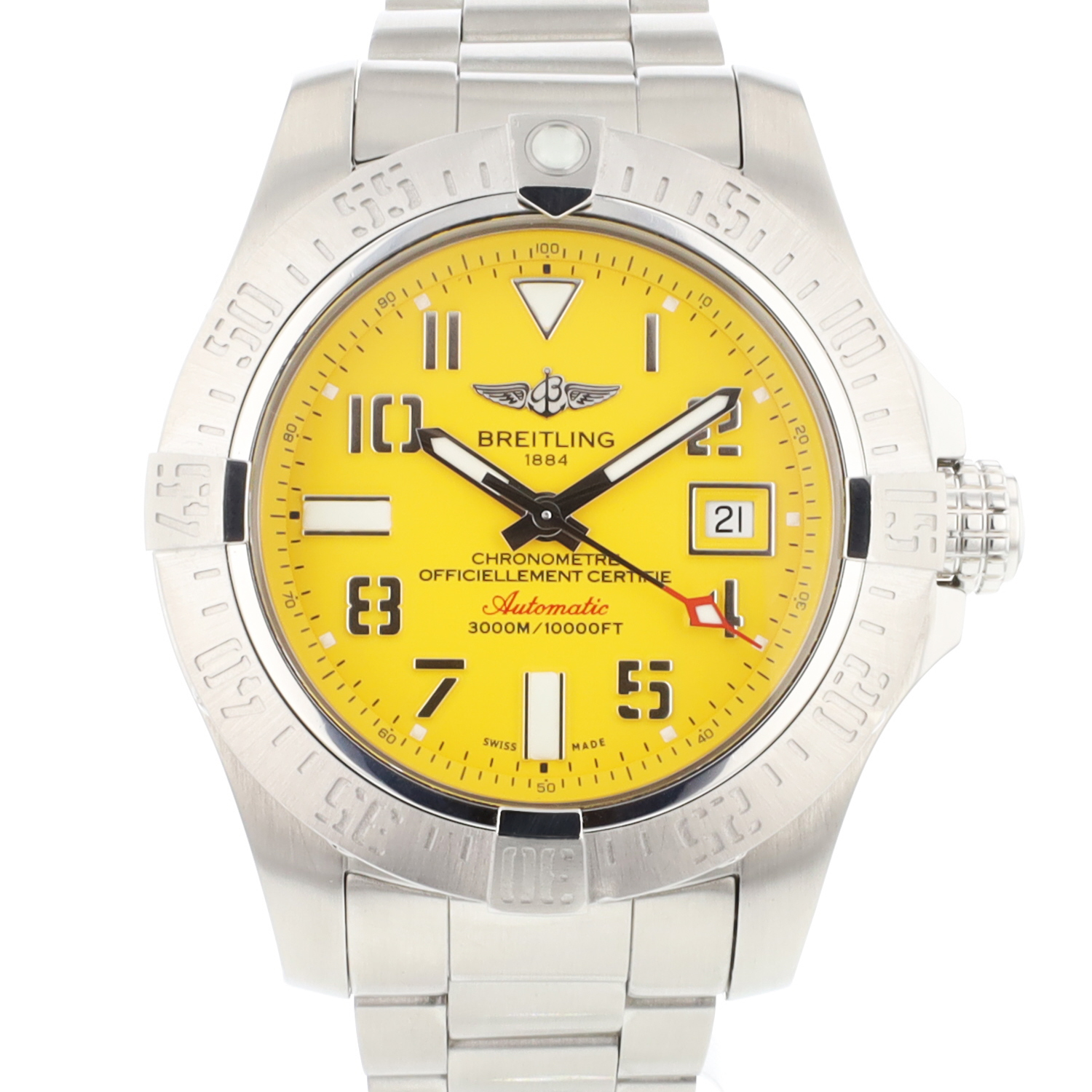 Avenger II Seawolf Yellow Dial