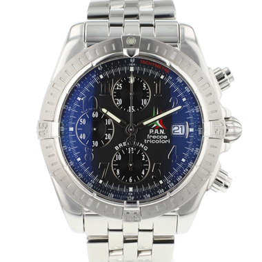 Breitling - Chronomat Evolution Black Dial P.A.N. Frecce Tricolori
