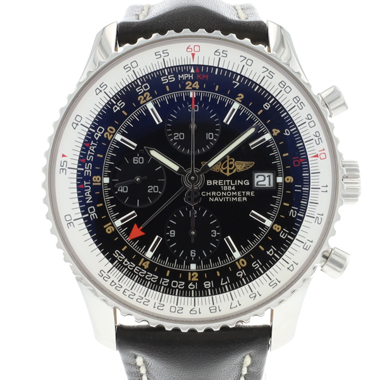 Breitling - Navitimer World GMT Chronograph Black Dial 46MM