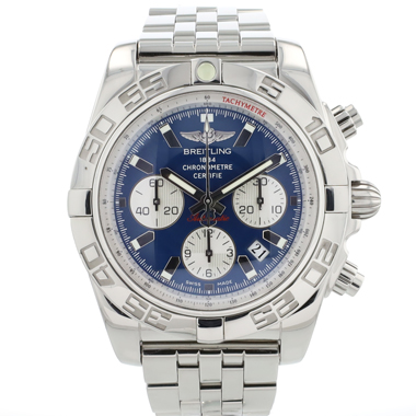 Breitling - Chronomat 44  Steel Blue Dial