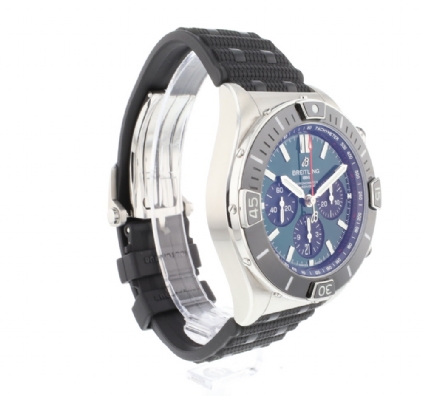 Super Chronomat B01 Steel Green Dial