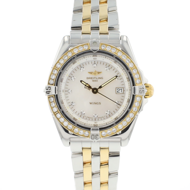Breitling - Wings Lady Steel Gold MoP Diamond Dial